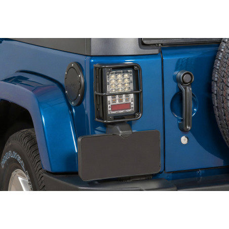 JEEP WRANGLER JK 2007-2018 RIVESTIMENTI PROTETTIVI FANALI POSTERIORI (Cod. AP-32077_A4x4)