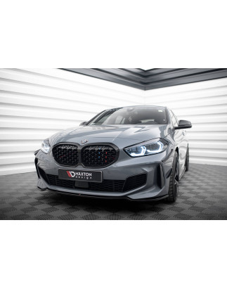 SPLITTER ANTERIORE V.4 for BMW 1 M-Pack/ M135i / 128ti F40  (Cod. M-BM-1-40-MPACK-FD4G)