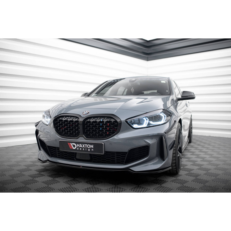 SPLITTER ANTERIORE V.4 for BMW 1 M-Pack/ M135i / 128ti F40  (Cod. M-BM-1-40-MPACK-FD4G)