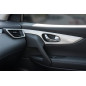 NISSAN QASHQAI II J11 2014-2021 SATINATE RIVESTIMENTI PORTE ATTORNO MANIGLIE (Cod. AP-32091_A4x4)