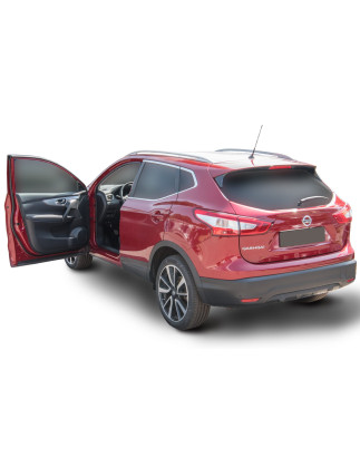 NISSAN QASHQAI II J11 2014-2021 SATINATE RIVESTIMENTI PORTE ATTORNO MANIGLIE (Cod. AP-32091_A4x4)