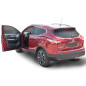 NISSAN QASHQAI II J11 2014-2021 SATINATE RIVESTIMENTI PORTE ATTORNO MANIGLIE (Cod. AP-32091_A4x4)