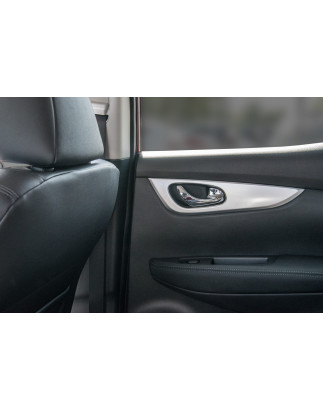 NISSAN QASHQAI II J11 2014-2021 SATINATE RIVESTIMENTI PORTE ATTORNO MANIGLIE (Cod. AP-32091_A4x4)
