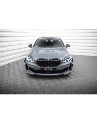 SPLITTER ANTERIORE V.4 for BMW 1 M-Pack/ M135i / 128ti F40  (Cod. M-BM-1-40-MPACK-FD4G)