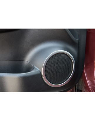 NISSAN QASHQAI II J11 2014-2021 CORNICI DECORATIVE ALTOPARLANTI PORTE (Cod. AP-32092_A4x4)