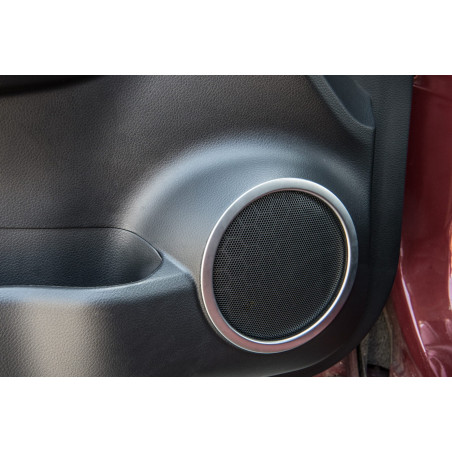 NISSAN QASHQAI II J11 2014-2021 CORNICI DECORATIVE ALTOPARLANTI PORTE (Cod. AP-32092_A4x4)