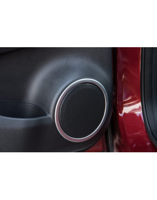 NISSAN QASHQAI II J11 2014-2021 CORNICI DECORATIVE ALTOPARLANTI PORTE (Cod. AP-32092_A4x4)