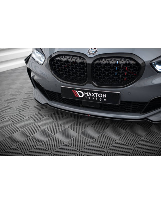 SPLITTER ANTERIORE V.4 for BMW 1 M-Pack/ M135i / 128ti F40  (Cod. M-BM-1-40-MPACK-FD4G)