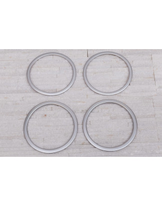 NISSAN QASHQAI II J11 2014-2021 CORNICI DECORATIVE ALTOPARLANTI PORTE (Cod. AP-32092_A4x4)