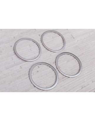 NISSAN QASHQAI II J11 2014-2021 CORNICI DECORATIVE ALTOPARLANTI PORTE (Cod. AP-32092_A4x4)