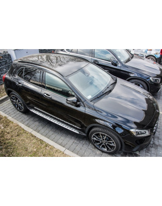 MERCEDES GLA X156 2013-2019 PEDANE LATERALI SOTTOPORTA (Cod. AP-32175_A4x4)