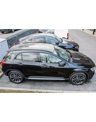MERCEDES GLA X156 2013-2019 PEDANE LATERALI SOTTOPORTA (Cod. AP-32175_A4x4)