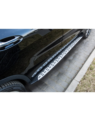 MERCEDES GLA X156 2013-2019 PEDANE LATERALI SOTTOPORTA (Cod. AP-32175_A4x4)