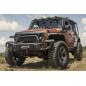JEEP WRANGLER JK 2007-2018 PARAURTI ANTERIORE IN ACCIAIO TANZANIA CON BULL BAR (Cod. AP-32179_A4x4)