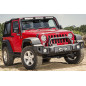 JEEP WRANGLER JK 2007-2018 PARAURTI ANTERIORE IN ACCIAIO TANZANIA CON BULL BAR (Cod. AP-32179_A4x4)