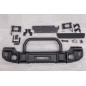 JEEP WRANGLER JK 2007-2018 PARAURTI ANTERIORE IN ACCIAIO TANZANIA CON BULL BAR (Cod. AP-32179_A4x4)
