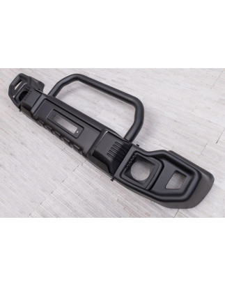 JEEP WRANGLER JK 2007-2018 PARAURTI ANTERIORE IN ACCIAIO TANZANIA CON BULL BAR (Cod. AP-32179_A4x4)