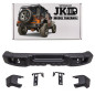 JEEP WRANGLER JK 2007-2018 PARAURTI POSTERIORE IN ACCIAIO TANZANIA (Cod. AP-32180_A4x4)