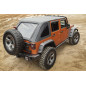 JEEP WRANGLER JK 2007-2018 PARAURTI POSTERIORE IN ACCIAIO TANZANIA (Cod. AP-32180_A4x4)