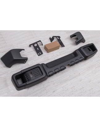 JEEP WRANGLER JK 2007-2018 PARAURTI POSTERIORE IN ACCIAIO TANZANIA (Cod. AP-32180_A4x4)