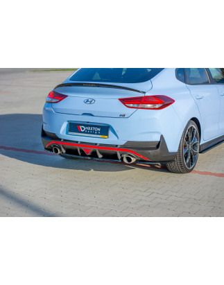 Splitter posteriore Hyundai I30 N Mk3 Fastback (Cod. M-HY-I30-3-N-FB-RD1G)