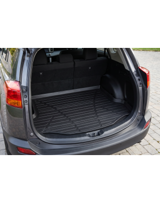 TOYOTA RAV4 IV XA40 2013-2015 PRE-RESTYLING TAPPETINO BAGAGLIAIO MOQUETTE (Cod. AP-32652_A4x4)