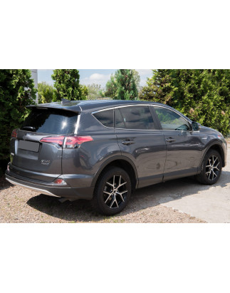 TOYOTA RAV4 2013-2019 IN ACCIAIO MODANATURE SUPERIORI FINESTRINI (Cod. AP-33050_A4x4)