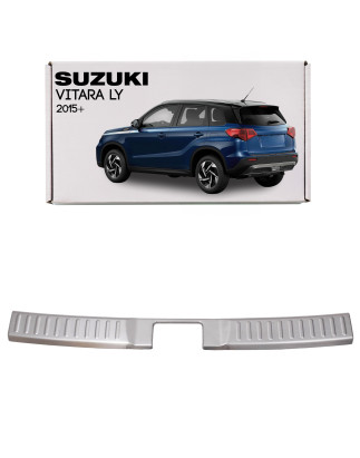 SUZUKI VITARA II 2015+ PROTETTIVA MODANATURA SOTTOPORTA BAGAGLIAIO (Cod. AP-33060_A4x4)