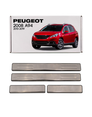 PEUGEOT 2008 E A94 2013-2019 MODANATURE SOTTOPORTA INTERNI (Cod. AP-33066_A4x4)
