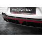 Splitter posteriore (con barre verticali) Hyundai I30 N Mk3 Fastback (Cod. M-HY-I30-3-N-FB-RD1+RD2G)