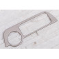 MITSUBISHI OUTLANDER III 2012+ SATINATA CORNICE POSACENERE (Cod. AP-33077_A4x4)