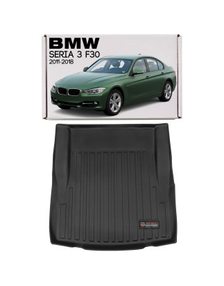BMW SERIA 3 F30 2011-2018 berlina TAPPETINO BAGAGLIAIO MOQUETTE (Cod. AP-33084_A4x4)