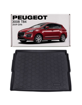 PEUGEOT 3008 E T84 2009-2016 TAPPETINO BAGAGLIAIO (Cod. AP-33091_A4x4)