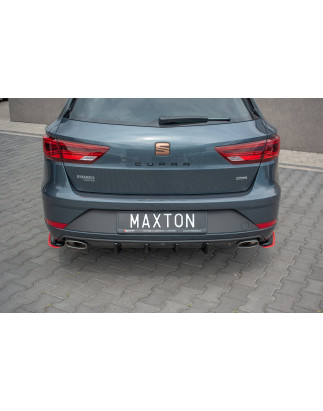 Sottoparaurti posteriore V.1 Seat Leon Cupra Mk3 FL Sportstourer (Cod. M-SE-LE-3F-CU-ST-RS1G)