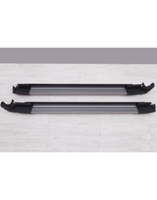 HONDA CRV III 2007-2012 PEDANE LATERALI SOTTOPORTA STRISCE (Cod. AP-33655_A4x4)