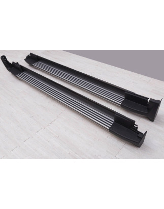 HONDA CRV III 2007-2012 PEDANE LATERALI SOTTOPORTA STRISCE (Cod. AP-33655_A4x4)