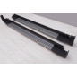 HONDA CRV III 2007-2012 PEDANE LATERALI SOTTOPORTA STRISCE (Cod. AP-33655_A4x4)