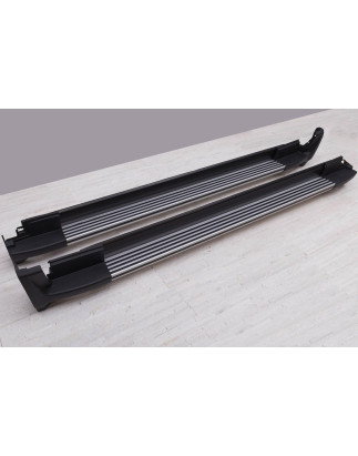 HONDA CRV III 2007-2012 PEDANE LATERALI SOTTOPORTA STRISCE (Cod. AP-33655_A4x4)
