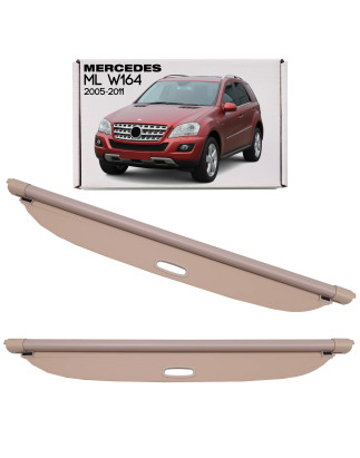 MERCEDES ML W164 2005-2011 CAPPELLIERA COPRIBAGAGLI BEIGE A1648100309 (Cod. AP-33657_A4x4)