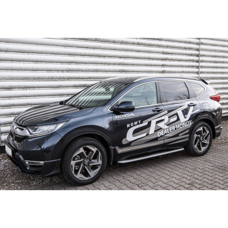 HONDA CR-V V 2018-2023 PEDANE LATERALI SOTTOPORTA OEM (Cod. AP-33683_A4x4)