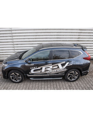 HONDA CR-V V 2018-2023 PEDANE LATERALI SOTTOPORTA OEM (Cod. AP-33683_A4x4)