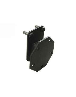 JEEP WRANGLER JK 2007-2018 SUPPORTO PER MAGGIORATA RUOTA DI SCORTA PARAMOUNT (Cod. AP-33700_A4x4)