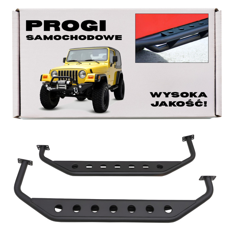 JEEP WRANGLER YJ/TJ 1987-2006 ROLL BAR LATERALI RAPTOR (Cod. AP-33701_A4x4)