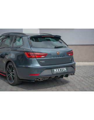 Splitters posteriori laterali V.1 Seat Leon Cupra Mk3 FL Sportstourer (Cod. M-SE-LE-3F-CU-ST-RSD1G)