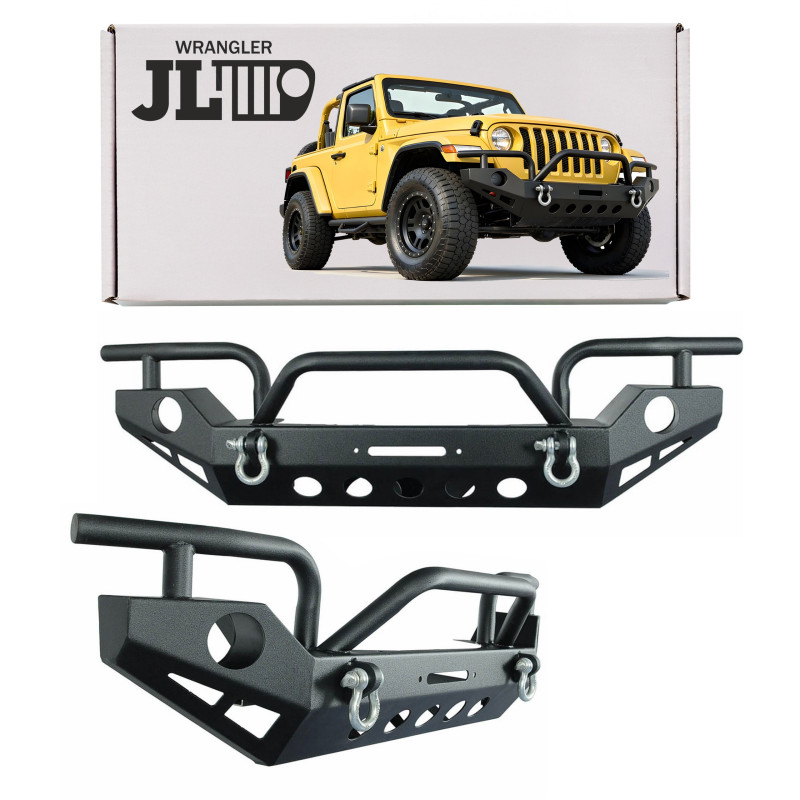 JEEP WRANGLER JL 2018+ PARAURTI ANTERIORE XTREME (Cod. AP-36669_A4x4)
