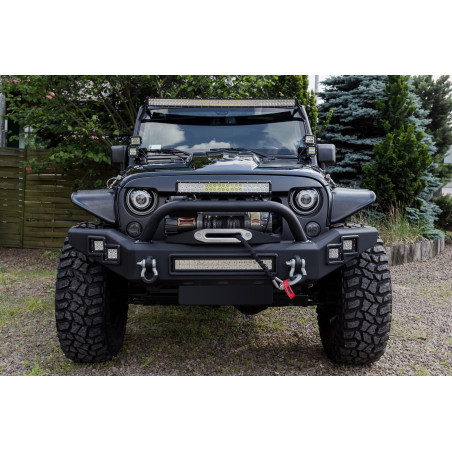JEEP WRANGLER JK 2007-2018 PARAURTI ANTERIORE LP (Cod. AP-33710_A4x4)