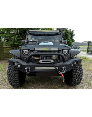 JEEP WRANGLER JK 2007-2018 PARAURTI ANTERIORE LP (Cod. AP-33710_A4x4)