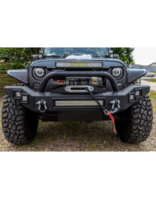 JEEP WRANGLER JK 2007-2018 PARAURTI ANTERIORE LP (Cod. AP-33710_A4x4)