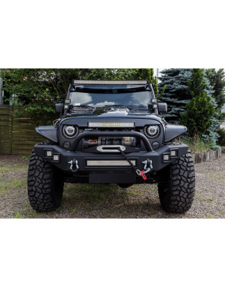 JEEP WRANGLER JK 2007-2018 PARAURTI ANTERIORE LP (Cod. AP-33710_A4x4)
