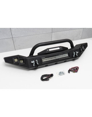 JEEP WRANGLER JK 2007-2018 PARAURTI ANTERIORE LP (Cod. AP-33710_A4x4)